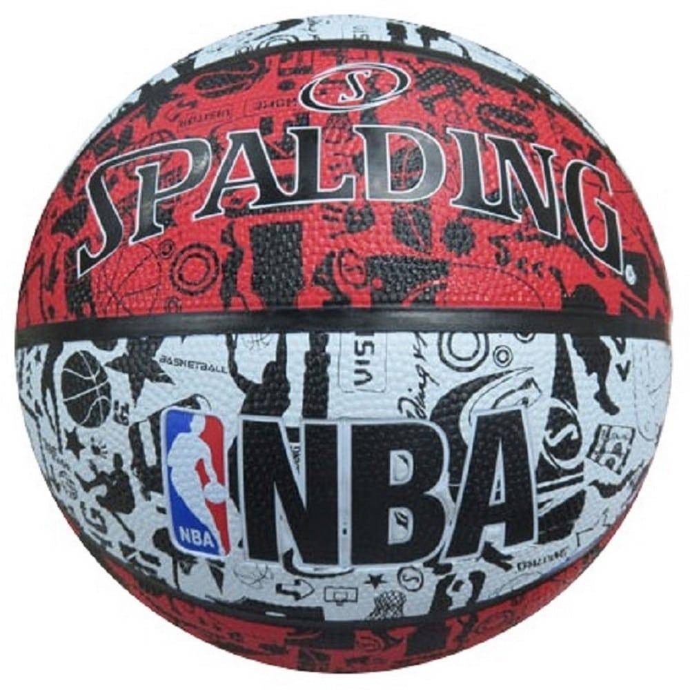 Ballon De Basket Graffiti Spalding Bleu