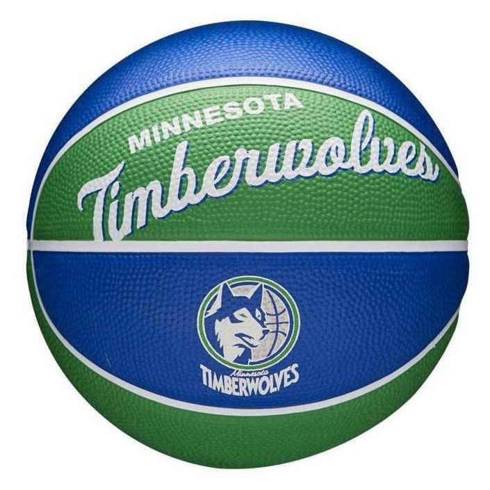 Ballon de Basket Taille 3 NBA Retro Mini Minnesota Timberwolves