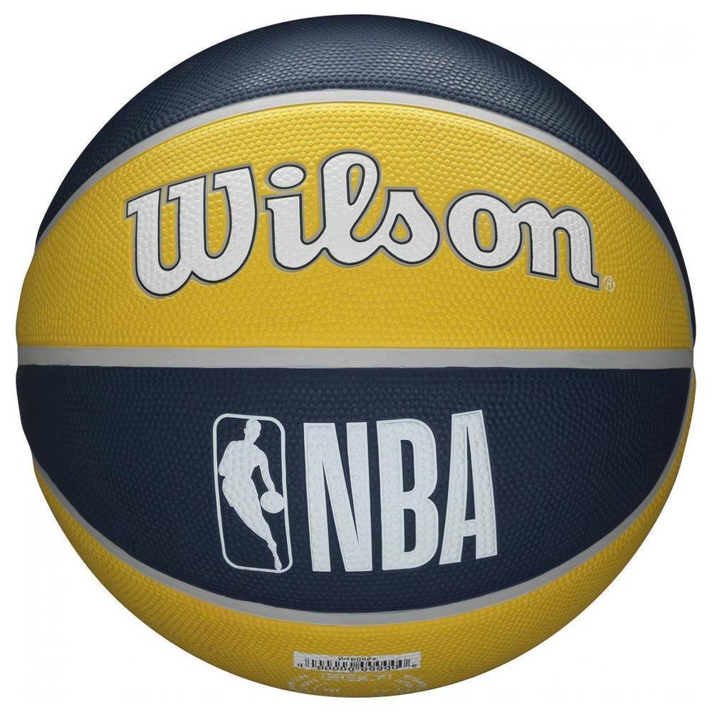 Wilson WNBA Pallone Da Basket Autografabile Indiana Fever, Misura Mini 7,6-55,9 Cm, Oro E Bianco