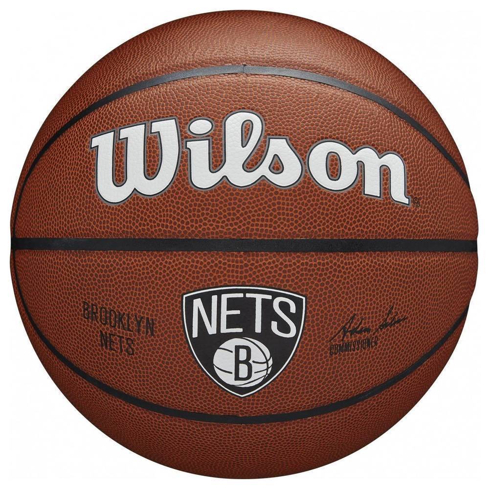 Ballon de Basket polyvalent NBA Wilson Brooklyn Nets indoor outdoor