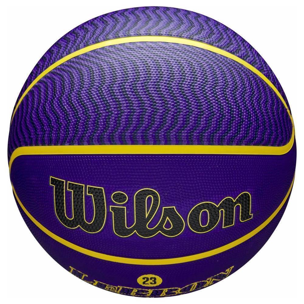 ▷ Ballon NBA LeBron James Wilson T7 - Édition Lakers